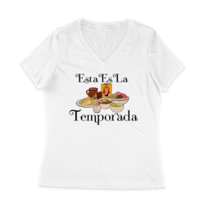Esta Es La Temporada Foods on the Table Thanksgiving T-Shirt
