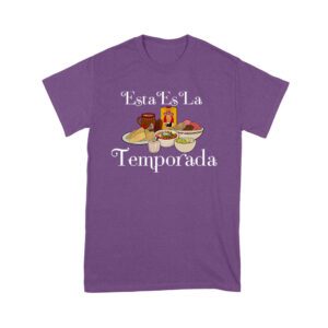 Esta Es La Temporada Foods on the Table Thanksgiving T-Shirt