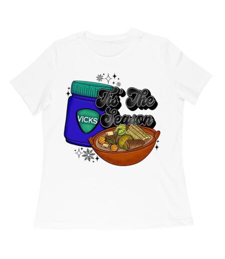 This the Season Vicks Balm Bottle with Food Bowl T-Shirt