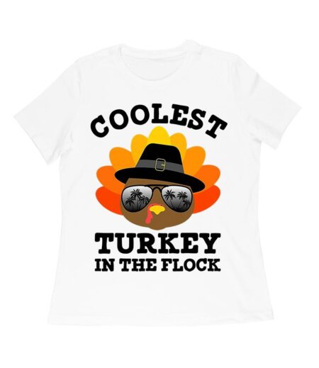 Coolest Turkey in the Flock Thanksgiving T-Shirt