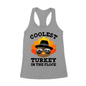 Coolest Turkey in the Flock Thanksgiving T-Shirt