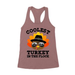 Coolest Turkey in the Flock Thanksgiving T-Shirt