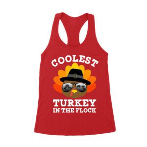 Coolest Turkey in the Flock Thanksgiving T-Shirt