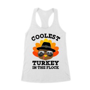 Coolest Turkey in the Flock Thanksgiving T-Shirt