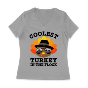 Coolest Turkey in the Flock Thanksgiving T-Shirt