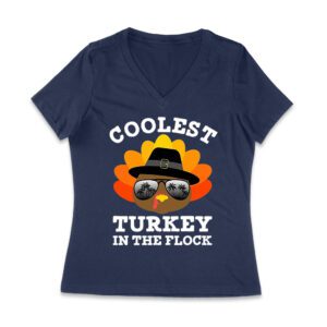 Coolest Turkey in the Flock Thanksgiving T-Shirt