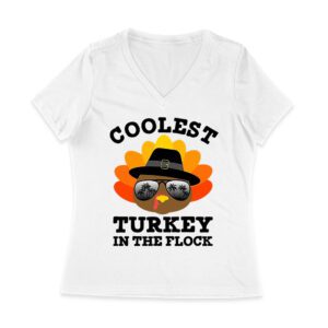 Coolest Turkey in the Flock Thanksgiving T-Shirt