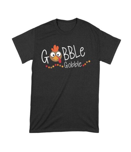 Gobble Gobble Thanksgiving T-Shirt - Fun and Festive Holiday Wear - Perfect for Turkey Lovers - Comfortable Fit Unisex Toddler – Viva Party