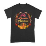 Feliz Bendecida Agradecida T-Shirt - Perfect for Thanksgiving - Celebrate in Style - Cozy and Comfortable Fit Unisex Adult – Viva Party