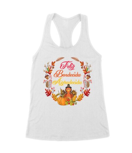 Feliz Bendecida Agradecida T-Shirt