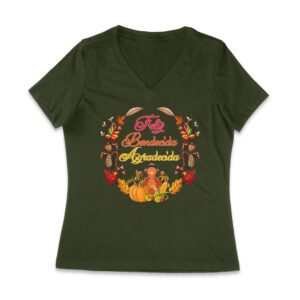 Feliz Bendecida Agradecida T-Shirt