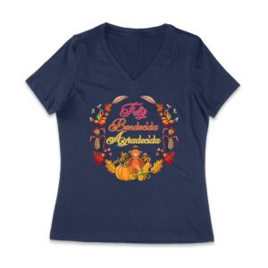 Feliz Bendecida Agradecida T-Shirt