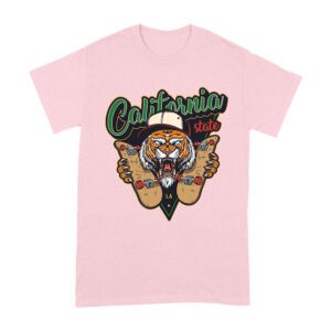Fierce California Tiger Skateboarding T-Shirt