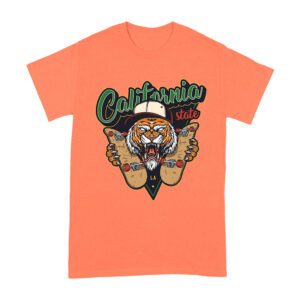 Fierce California Tiger Skateboarding T-Shirt
