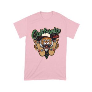 Fierce California Tiger Skateboarding T-Shirt