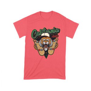 Fierce California Tiger Skateboarding T-Shirt