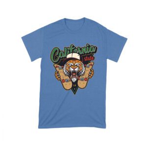 Fierce California Tiger Skateboarding T-Shirt
