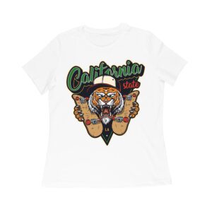 Fierce California Tiger Skateboarding T-Shirt