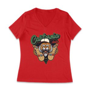 Fierce California Tiger Skateboarding T-Shirt