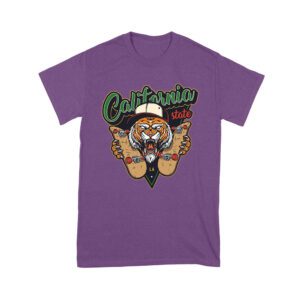 Fierce California Tiger Skateboarding T-Shirt