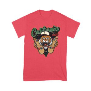 Fierce California Tiger Skateboarding T-Shirt