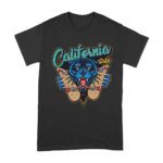 Dynamic Tiger Skateboarding California Graphic Tee - Vibrant Design for Urban Skate Lovers Unisex Adult – Viva Party