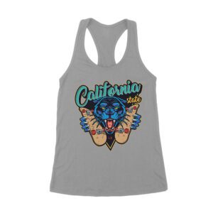 Dynamic Tiger Skateboarding California Graphic Tee