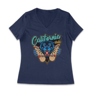 Dynamic Tiger Skateboarding California Graphic Tee