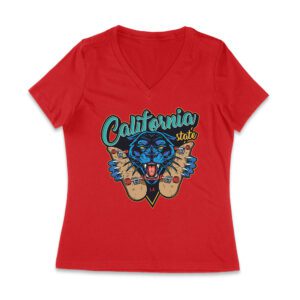 Dynamic Tiger Skateboarding California Graphic Tee