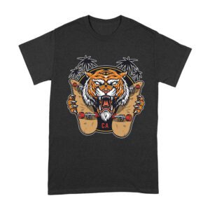 Roaring Tiger CA Skateboarding T-Shirt - Bold Urban Design for Skaters Unisex Adult – Viva Party