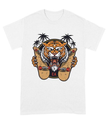 Roaring Tiger CA Skateboarding T-Shirt