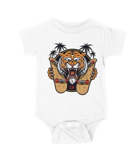 Roaring Tiger CA Skateboarding T-Shirt