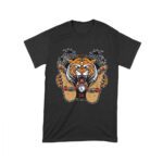 Roaring Tiger CA Skateboarding T-Shirt - Bold Urban Design for Skaters Unisex Toddler – Viva Party