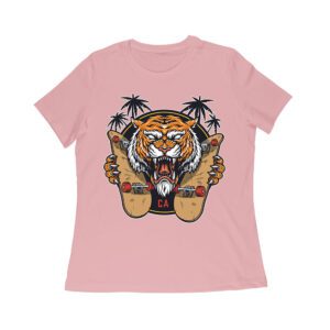 Roaring Tiger CA Skateboarding T-Shirt