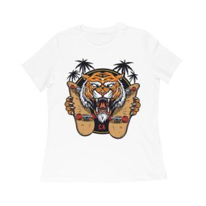 Roaring Tiger CA Skateboarding T-Shirt