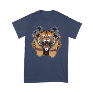 Roaring Tiger CA Skateboarding T-Shirt
