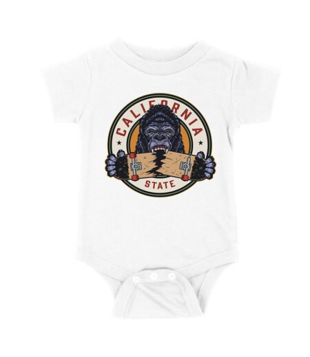California Gorilla Skateboarding T-Shirt