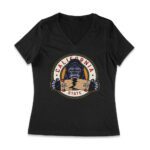 California Gorilla Skateboarding T-Shirt - Bold Graphic Design for Skate Fans Women Jersey V-Neck – Viva Party