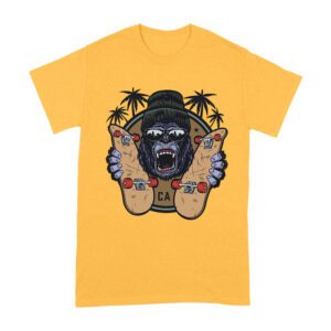 Fierce Gorilla Skateboarding California Tee