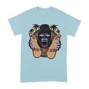 Fierce Gorilla Skateboarding California Tee