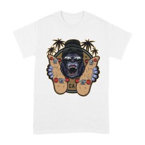 Fierce Gorilla Skateboarding California Tee