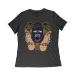 Fierce Gorilla Skateboarding California Tee - Unique Urban Graphic for Skaters Women Relaxed – Viva Party