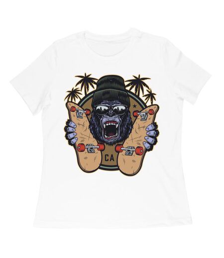 Fierce Gorilla Skateboarding California Tee