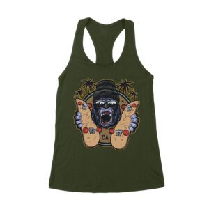 Fierce Gorilla Skateboarding California Tee