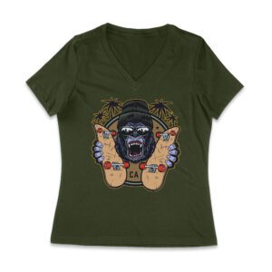 Fierce Gorilla Skateboarding California Tee