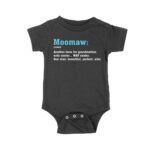 Moomaw T-Shirt - Funny Definition Noun - Another Term for Grandma - Humorous Family Tee Unisex Baby Jersey – Viva Party