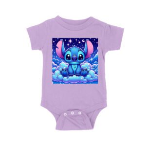 Adorable Galactic Blue Stitch T-Shirt