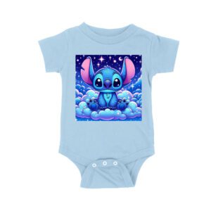 Adorable Galactic Blue Stitch T-Shirt