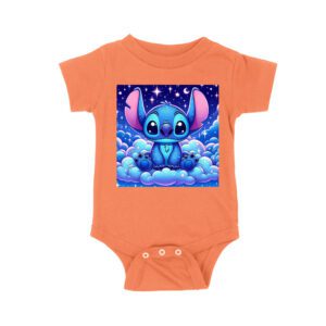 Adorable Galactic Blue Stitch T-Shirt