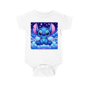 Adorable Galactic Blue Stitch T-Shirt